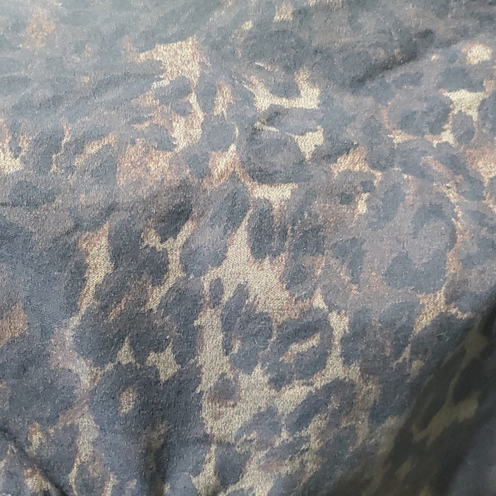 Leopard Print Button Down Top - image 4